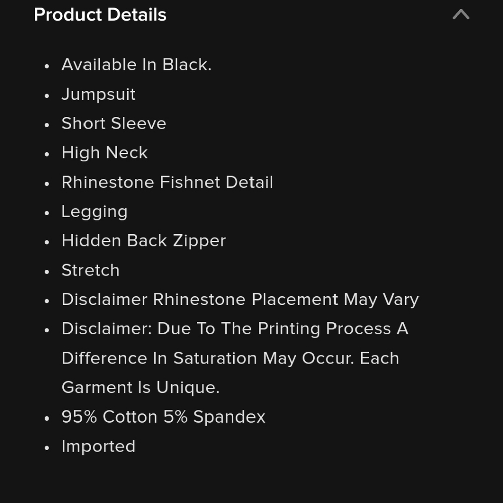 Fashion Nova speedy romper, black, XL - Picture 10 of 10